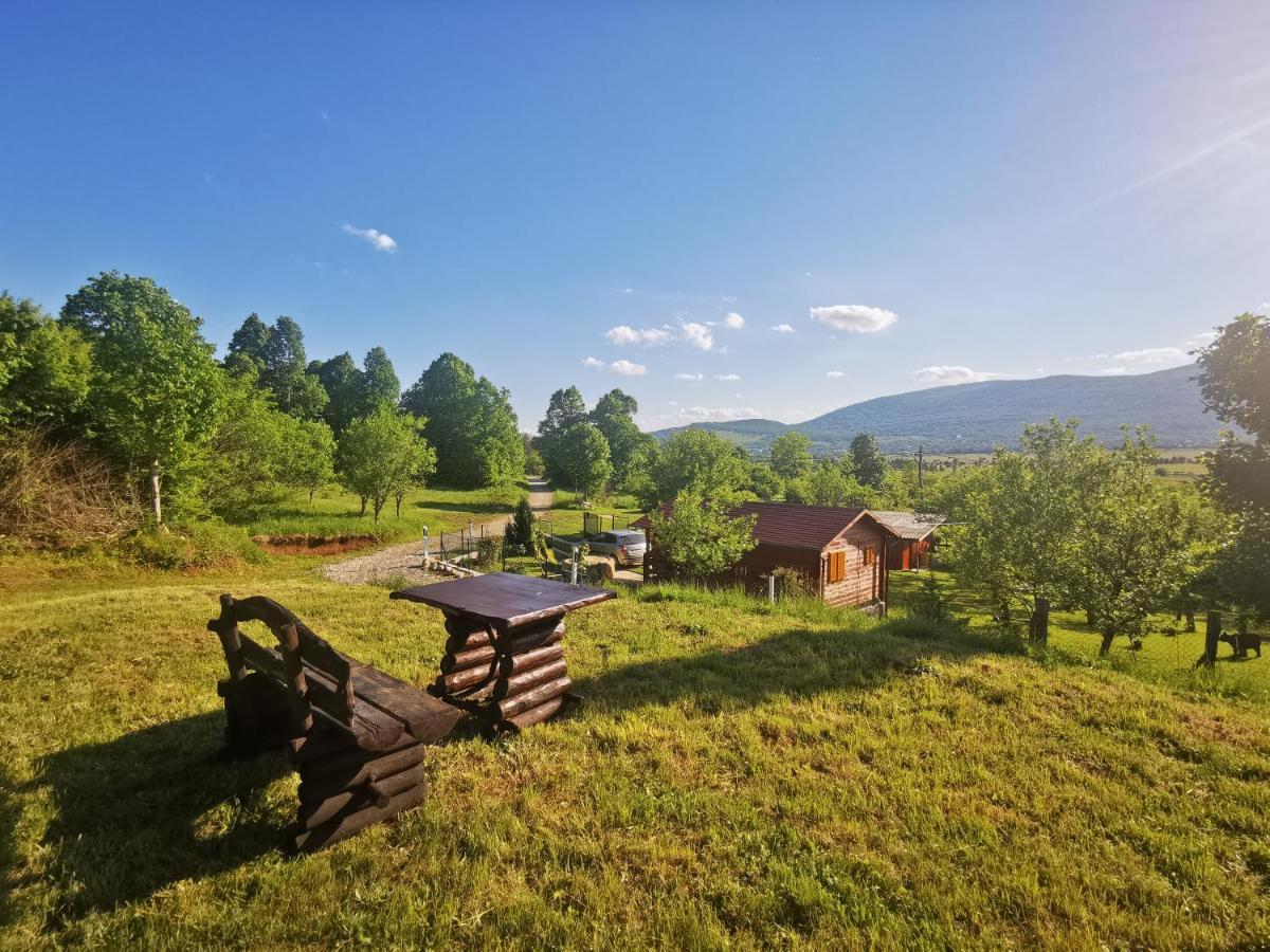 Cottage La Sierra With Jacuzzi Korenica Dış mekan fotoğraf
